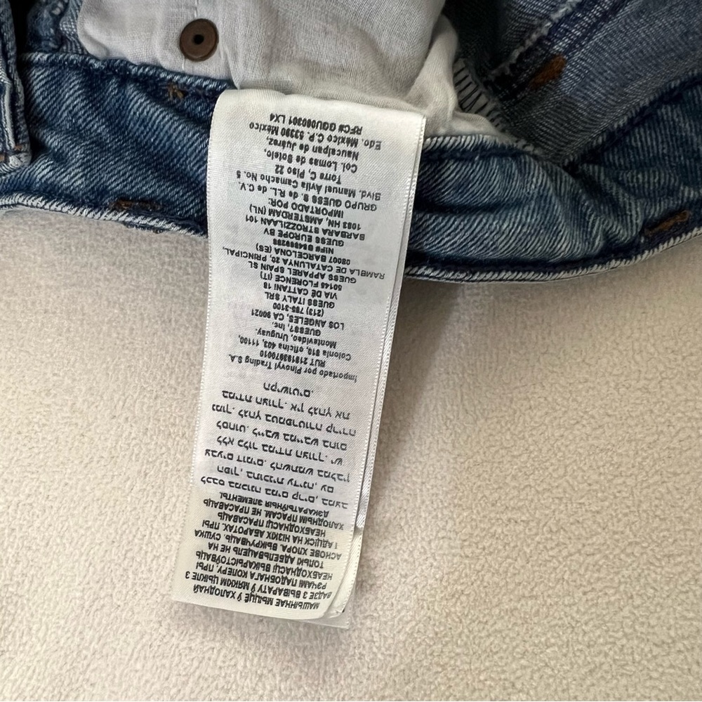 GUESS FACTORY Wome’ns Fringe High Rise Jean - Picture 9 of 14